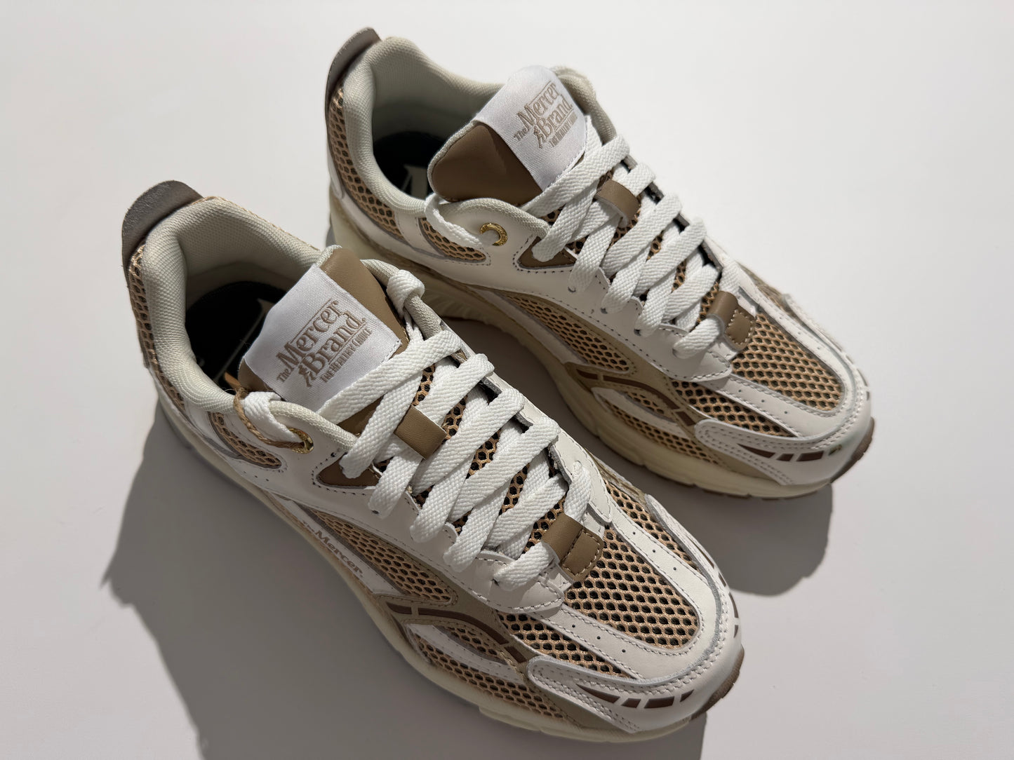 basket The Mercer brand - re-run white silver white/gold - ME263001