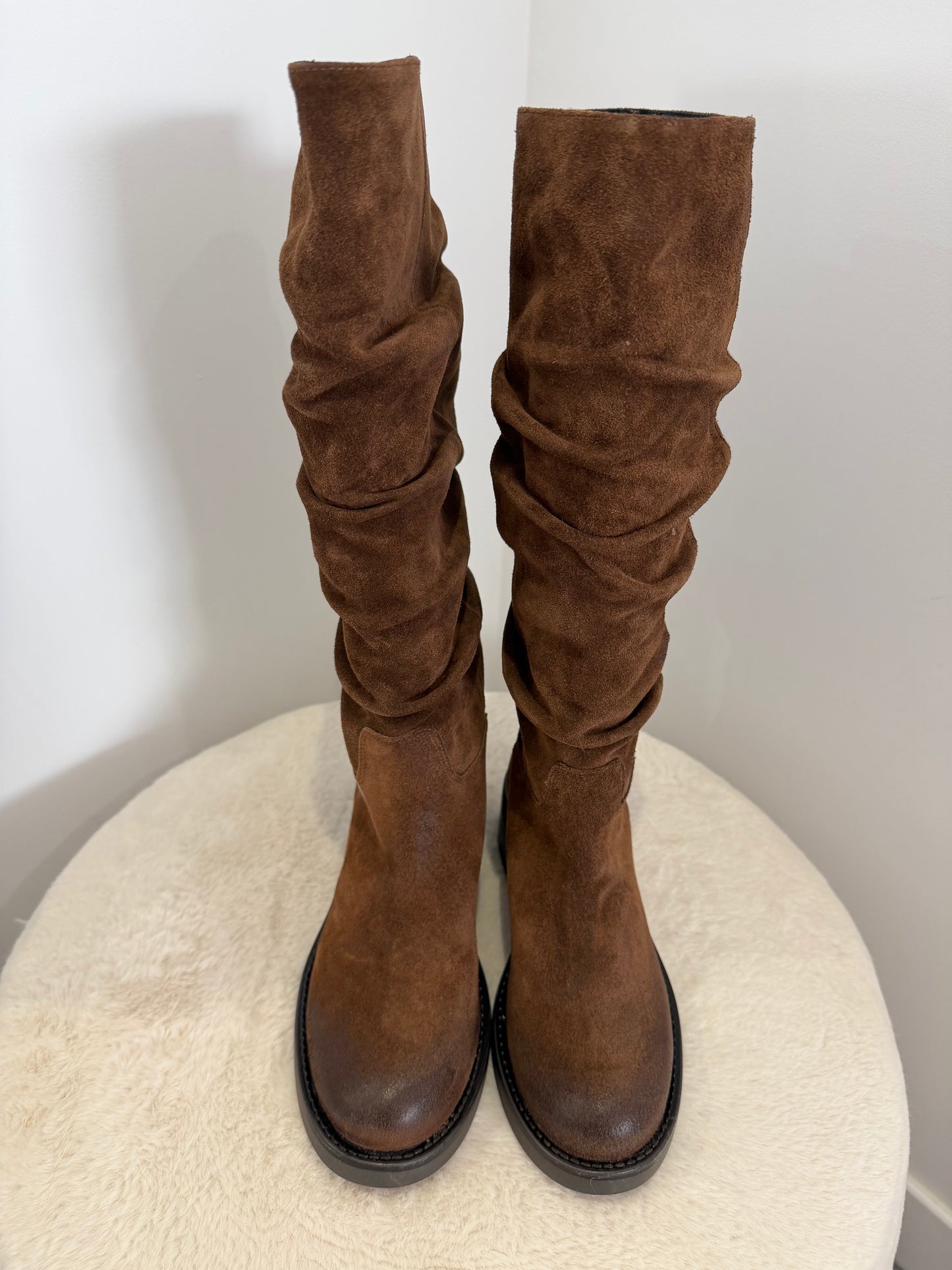 botte Niche - 4312 8243 velour marrone