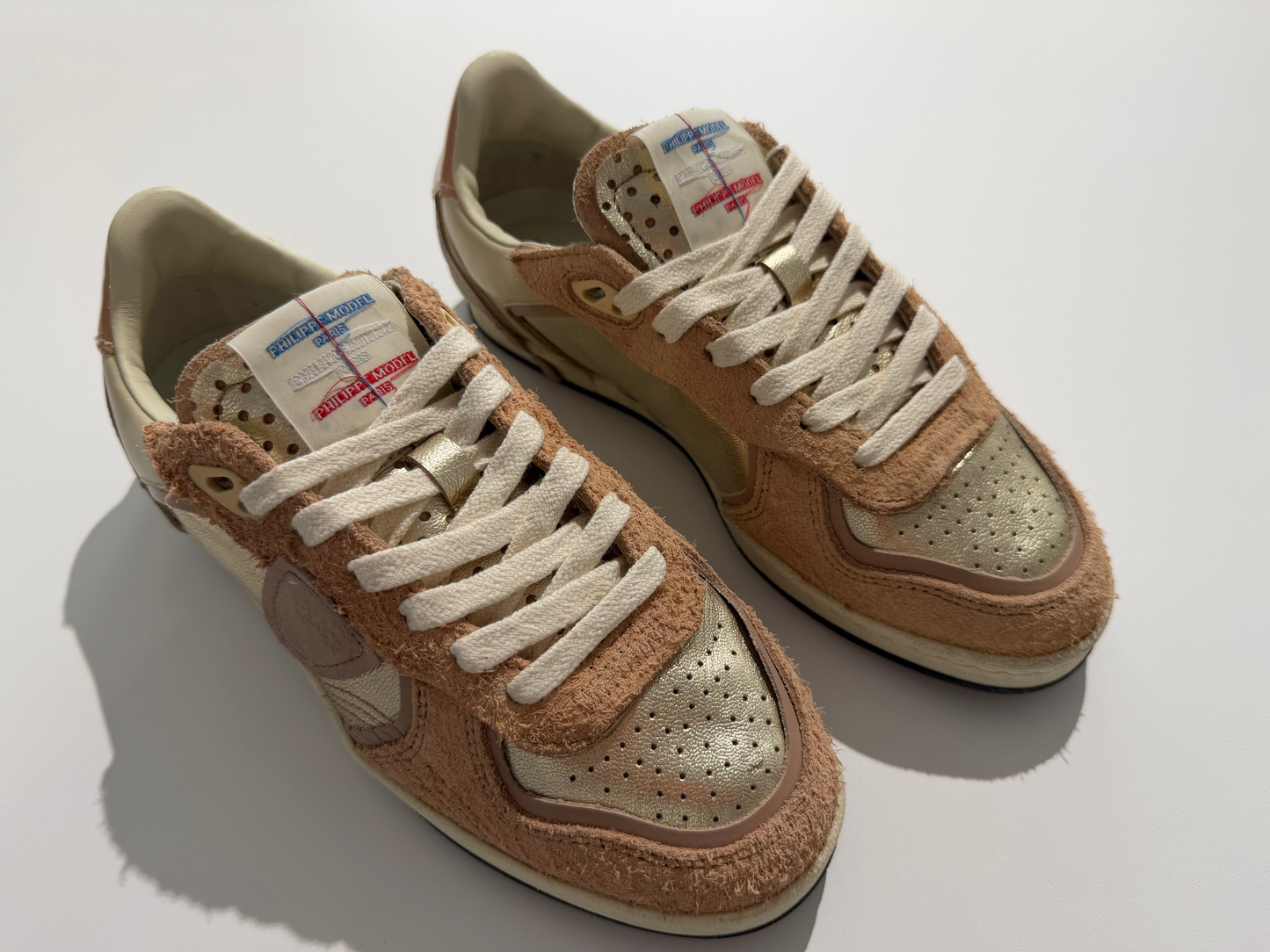 basket Philippe Model - PGLD MXE2 rose or
