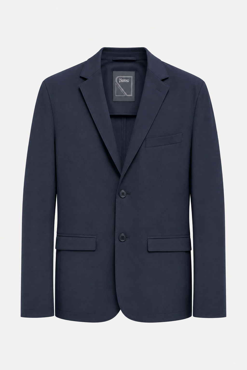 Blazer Herno bleu retouché