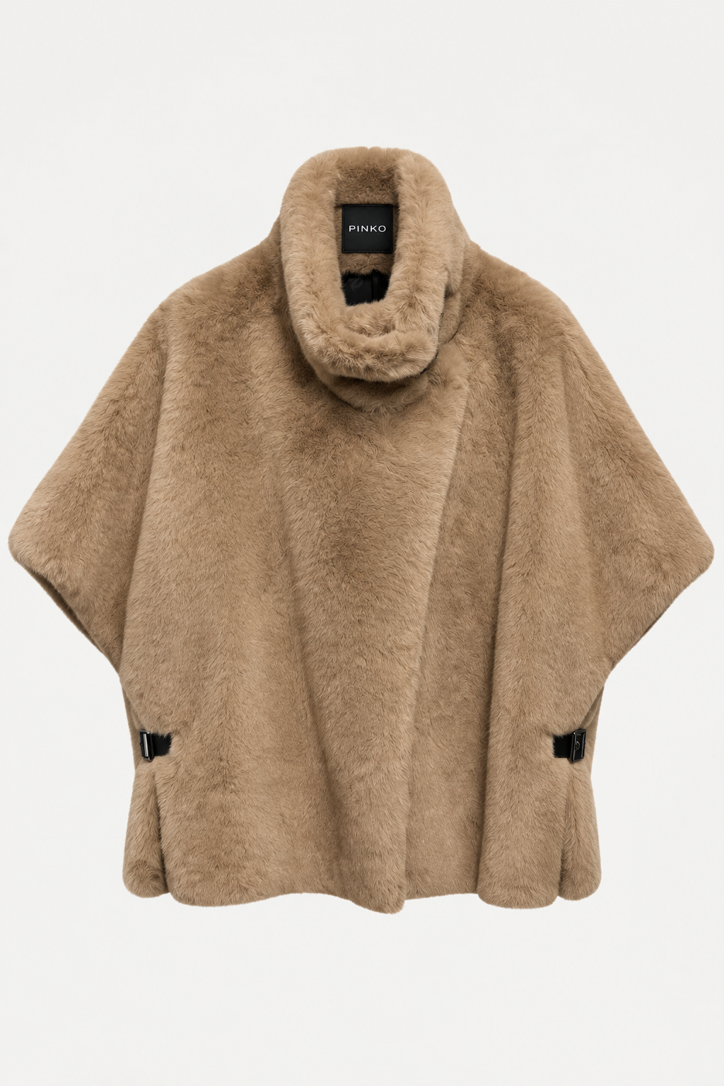 Cape Pinko Comodinocappa beige taupe retouchée