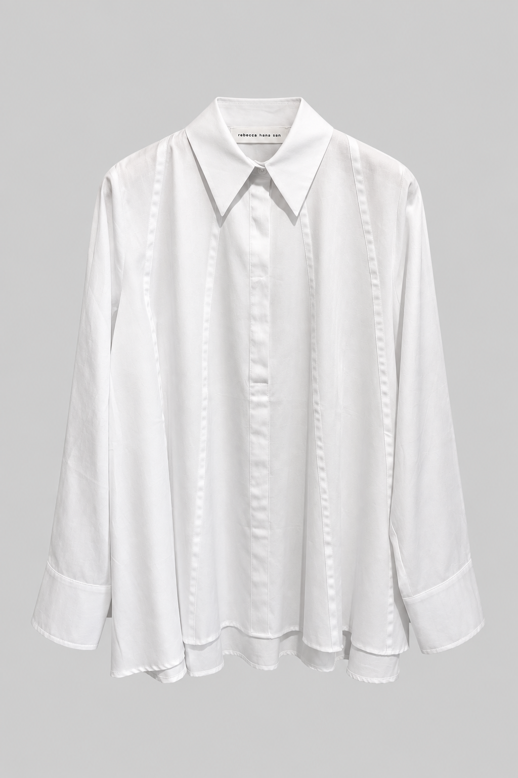 Chemisier Hana San rebecca blanc optique