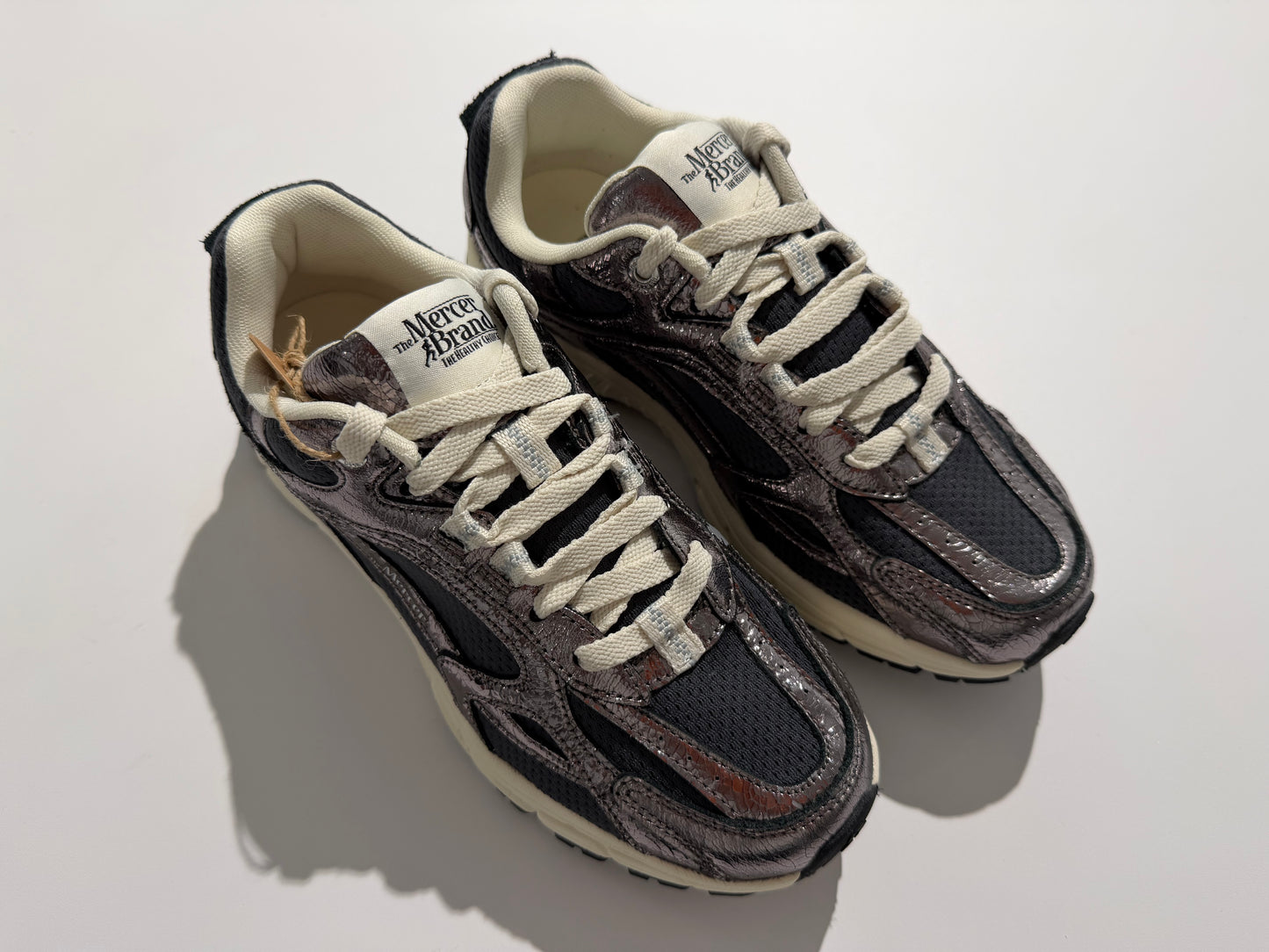 basket The Mercer brand - re-run cracked antracite - ME263006