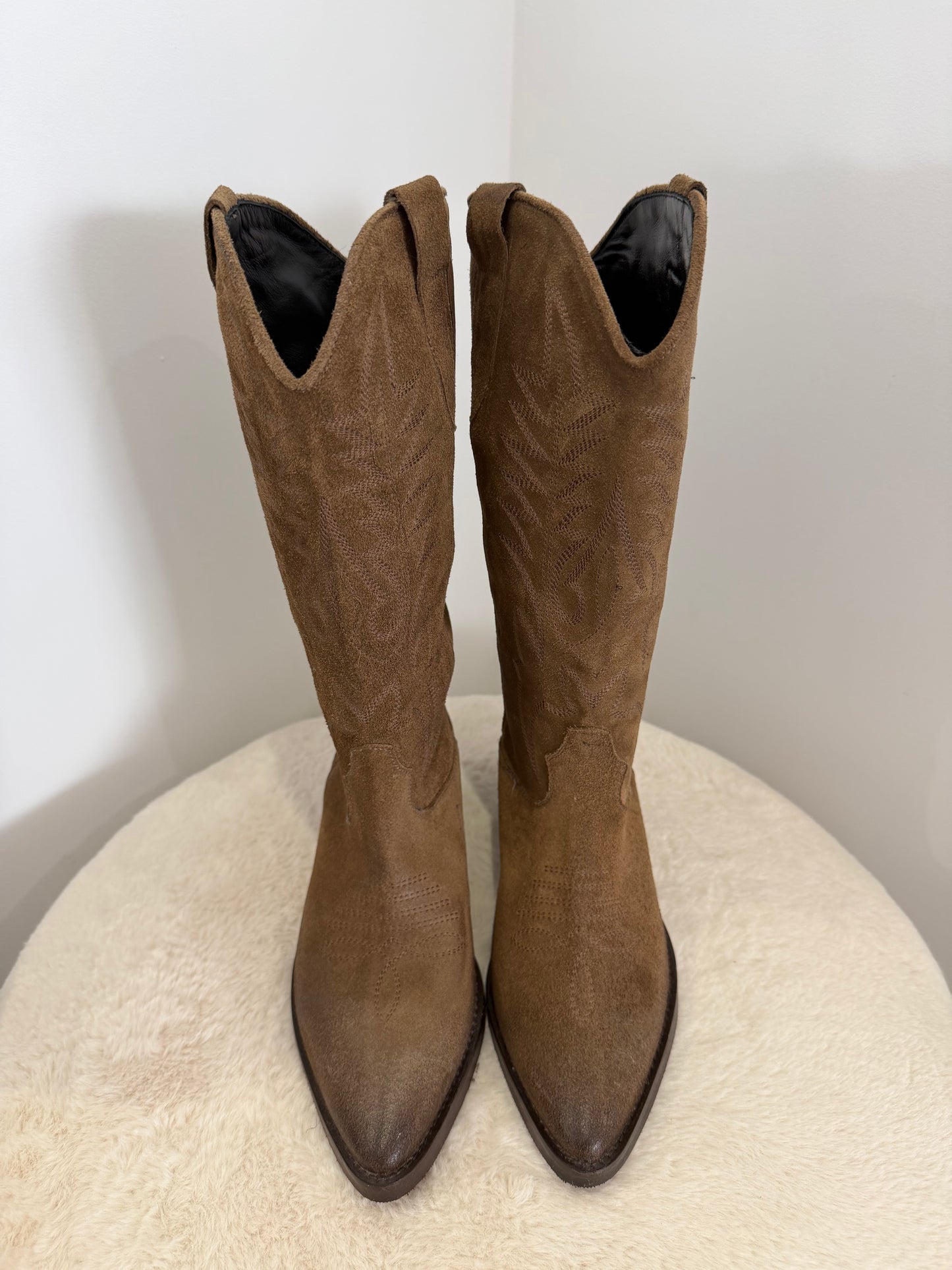 botte Niche - 6514 8065 velour sigaro
