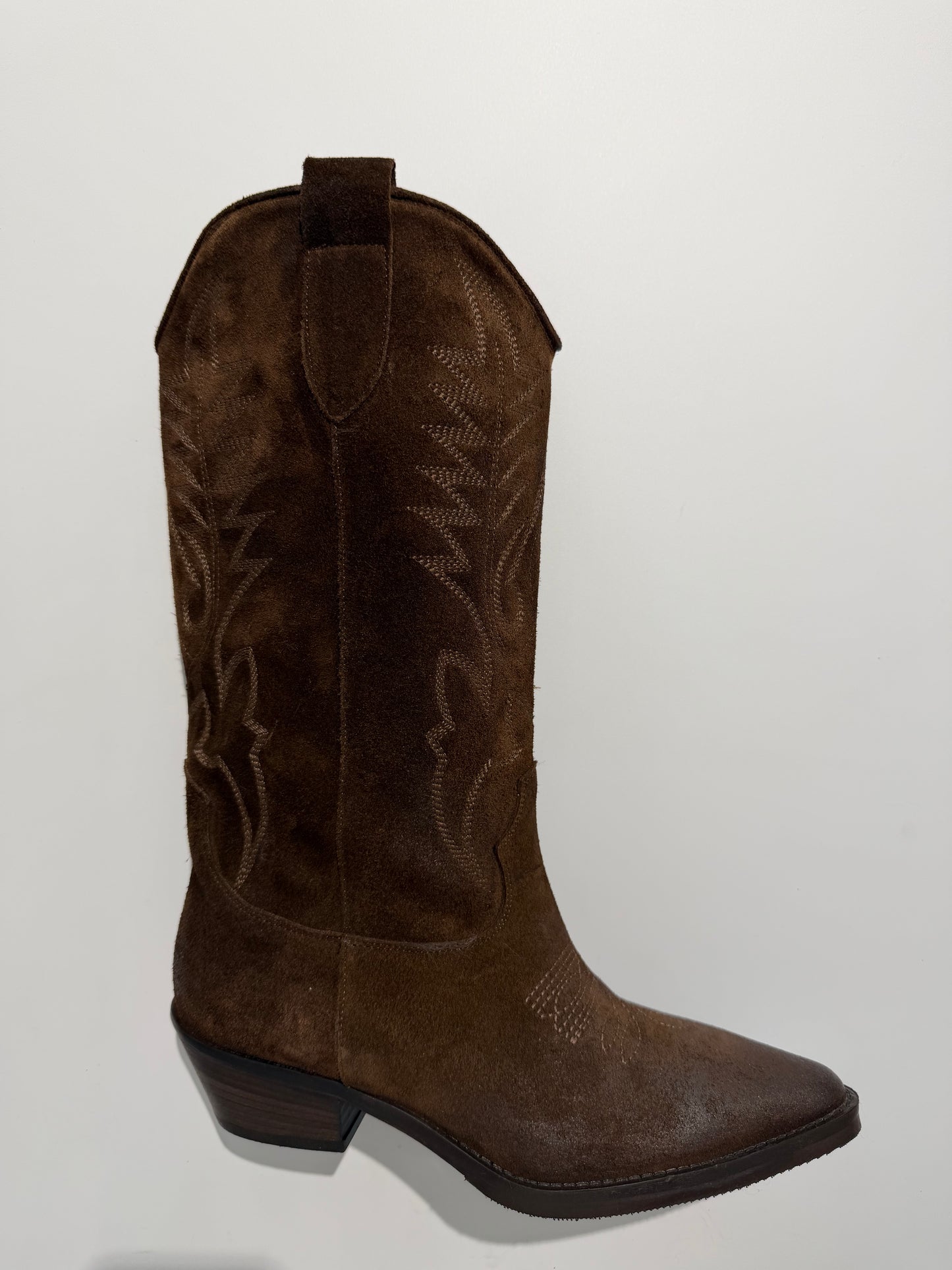 botte Niche - 6514 8065 velour marrone