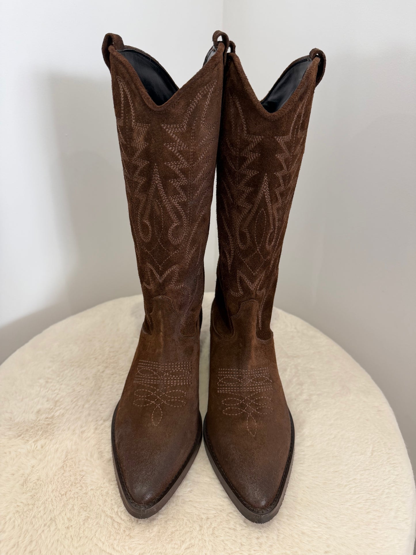 botte Niche - 6514 8065 velour marrone