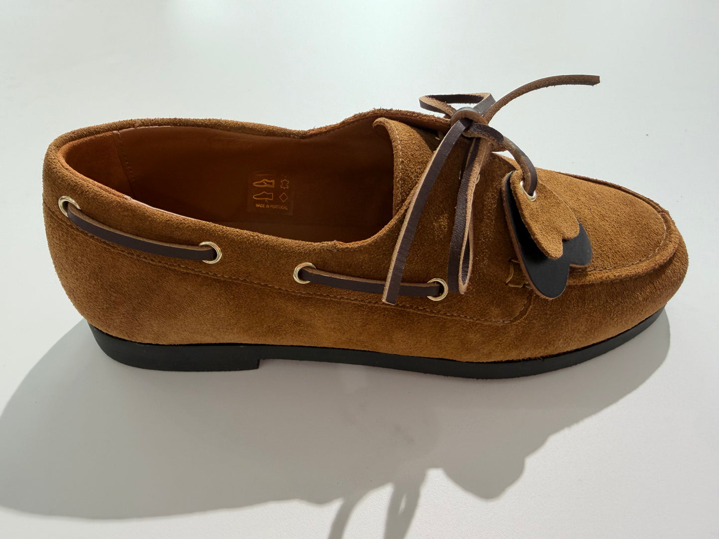 soulier Maison Toufet - Chloe coeur camel
