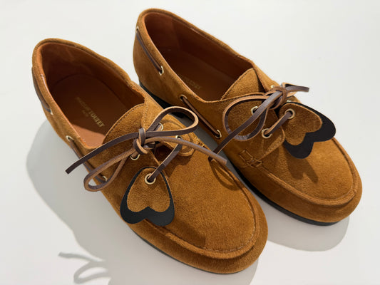 soulier Maison Toufet - Chloe coeur camel