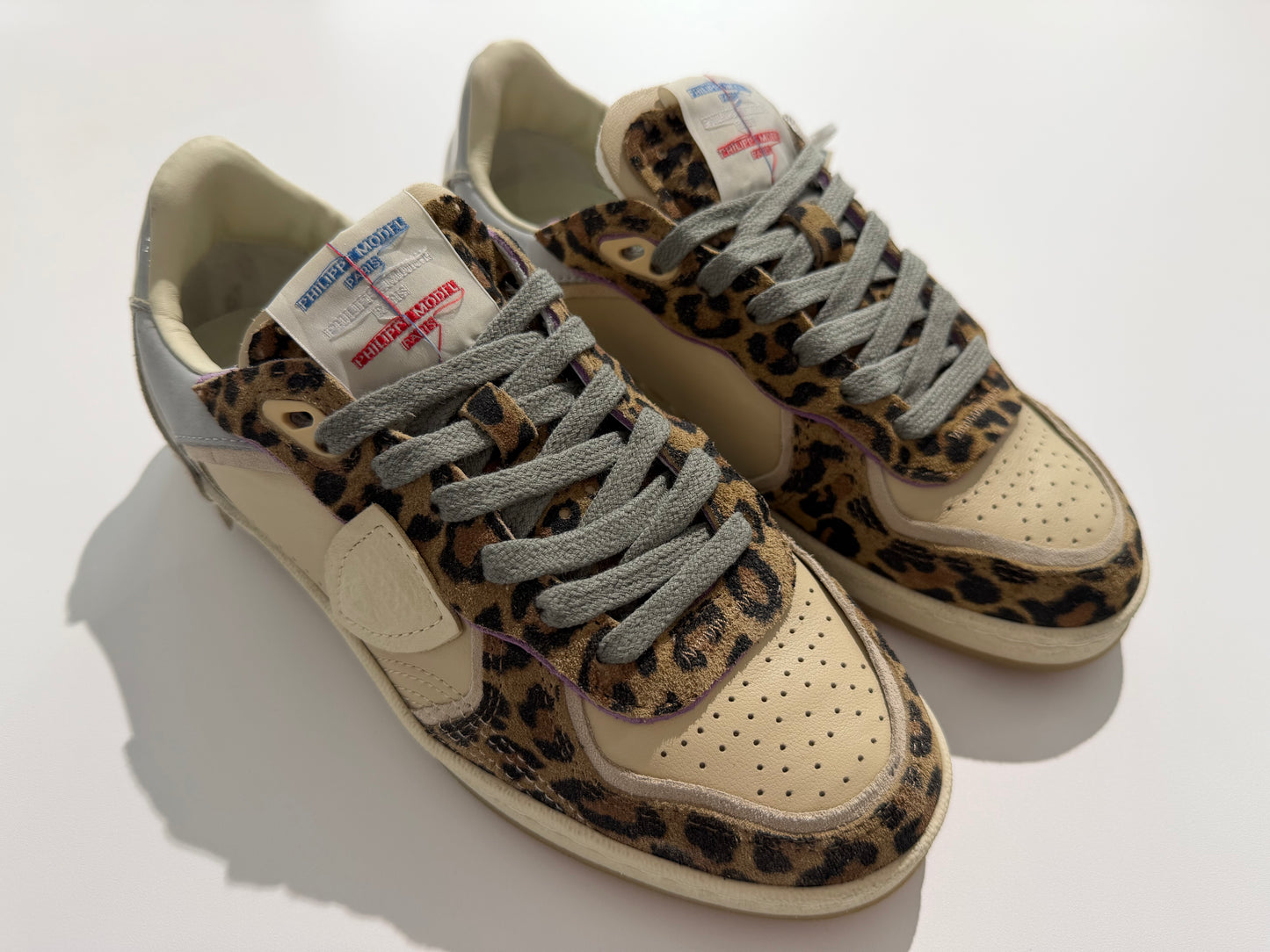 basket Philippe Model - PGLD AXE1 beige