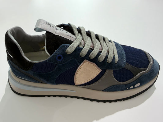 basket Philippe Model - OYLU TR06 resau bleu