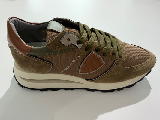 basket Philippe Model - TKLU WR03 resau kaki
