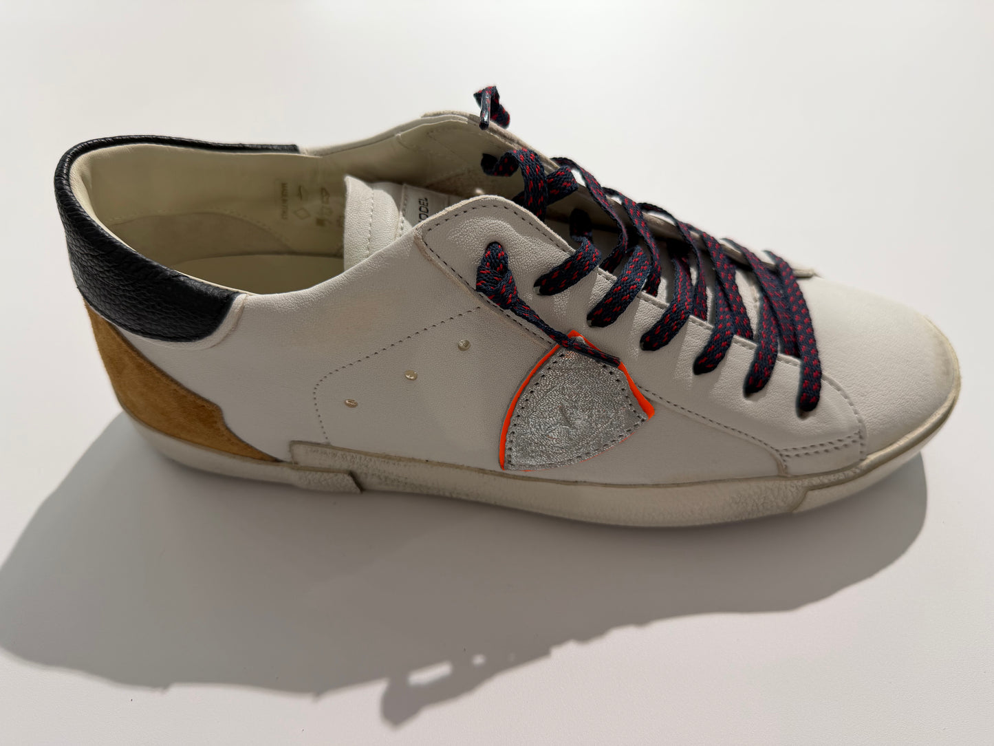 basket Philippe Model - PRLU WX58 mixage blanc noir