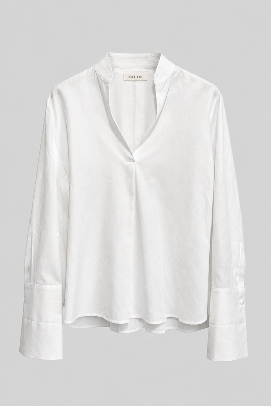 Chemisier Hana San françoise blanc optique