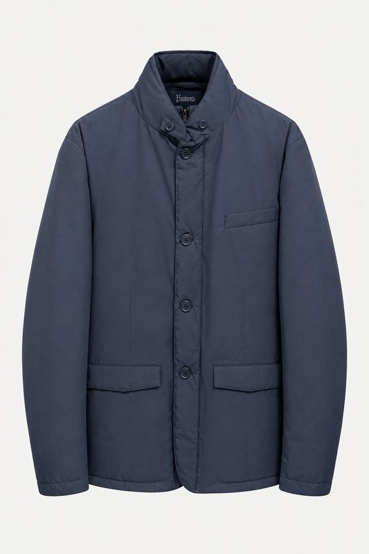 Manteau Herno bleu retouché