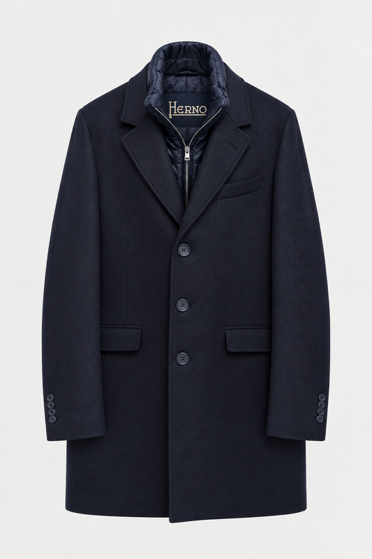 Manteau Herno CA000202U bleu retouché
