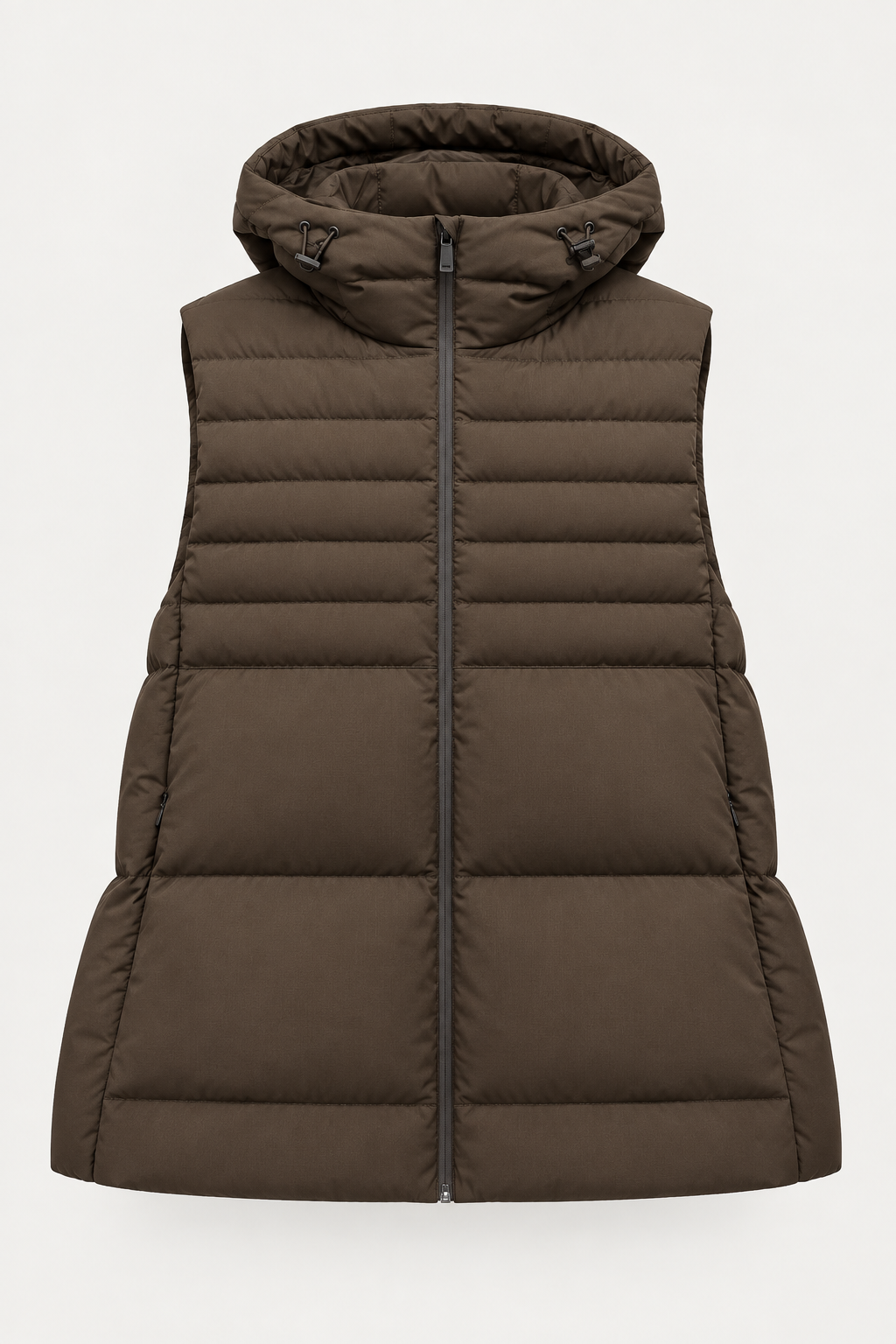 Manteau Herno marron retouché