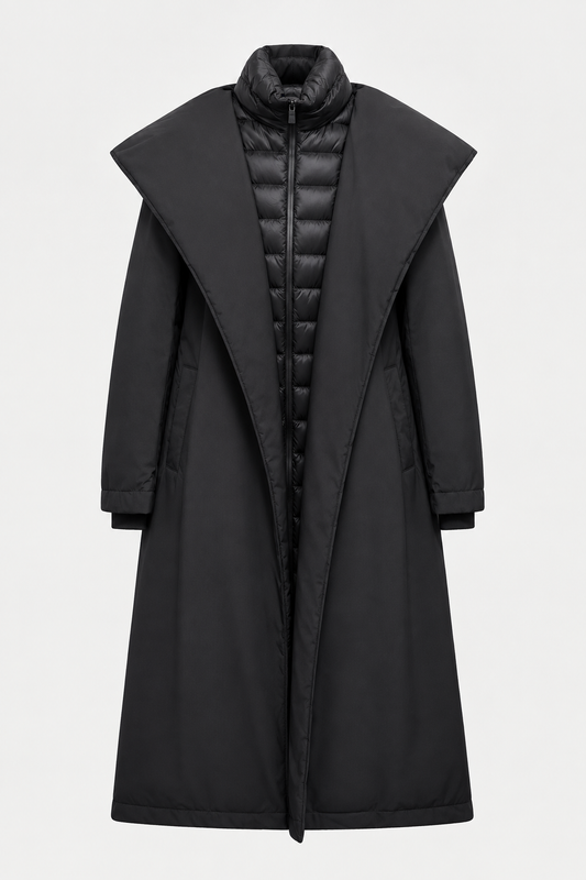 Manteau Herno noir retouché