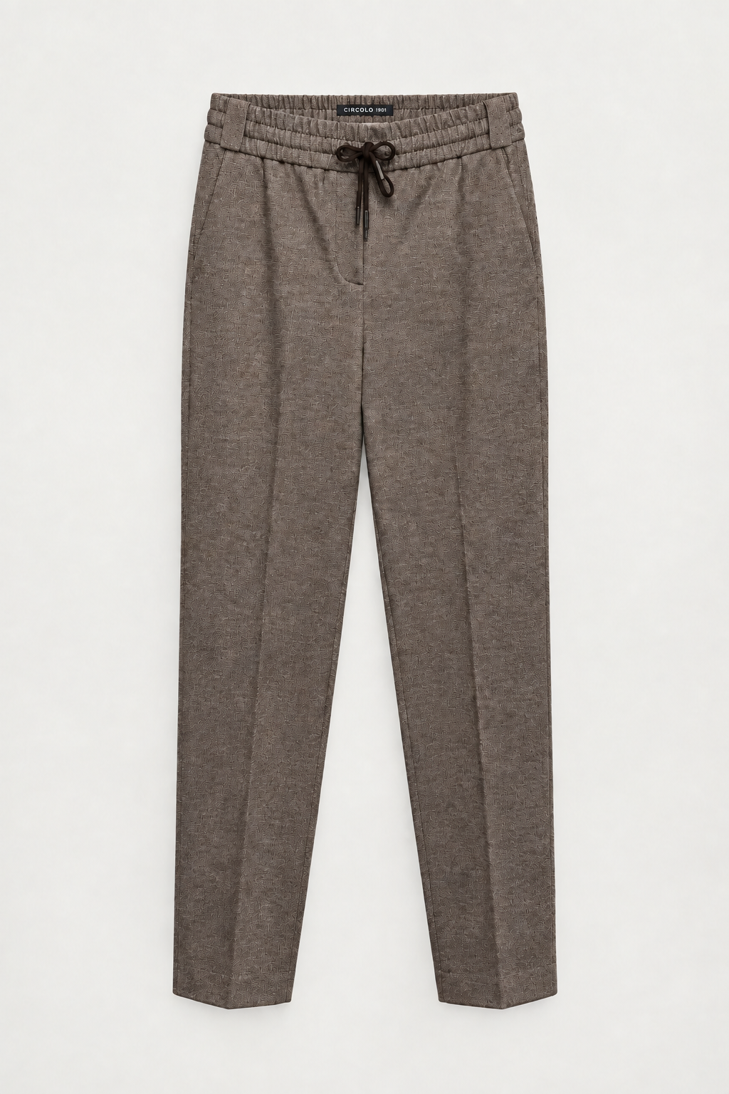 Pantalon Circolo 1901 fd4113 corteccia, ronds blancs retirés et pattes conservées