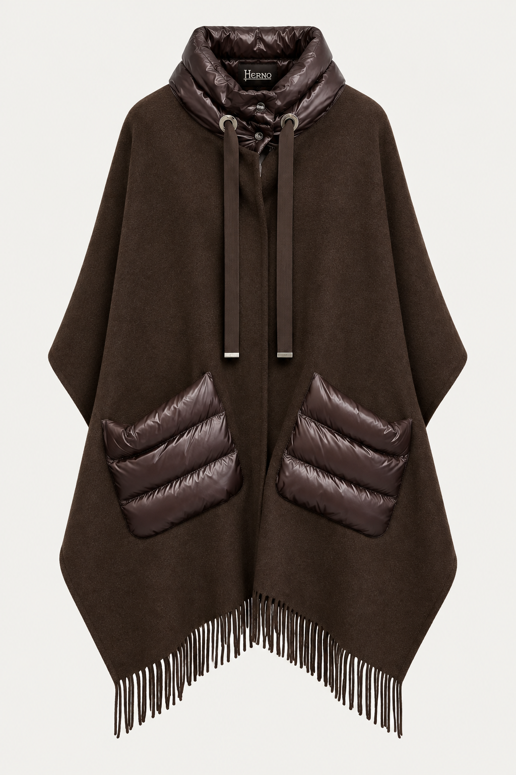 Poncho warmy Herno fondente retouché