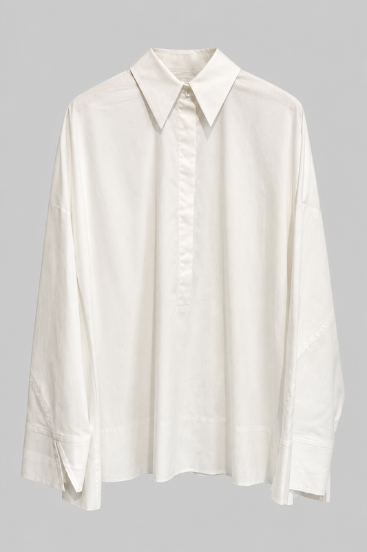 Chemisier Hana San simone blanc optique