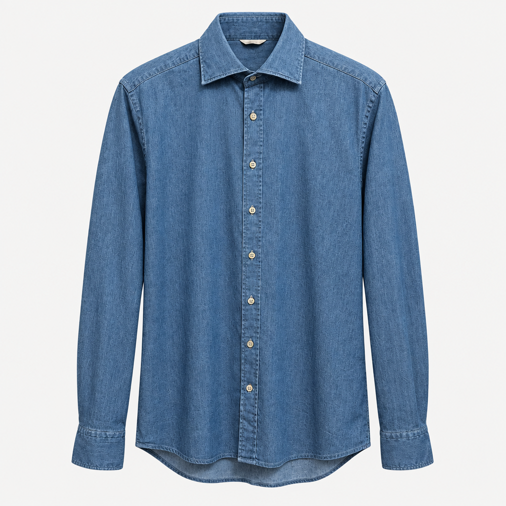 Stenstroms C92 RC cuff Casual - indigo retouché