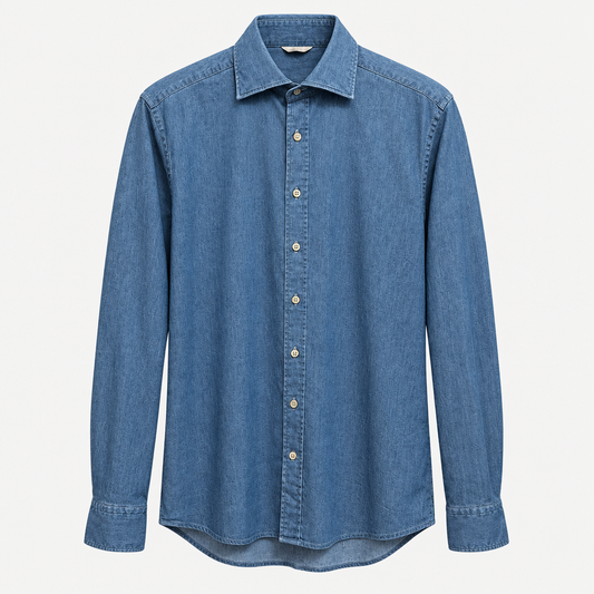 Stenstroms C92 RC cuff Casual - indigo retouché