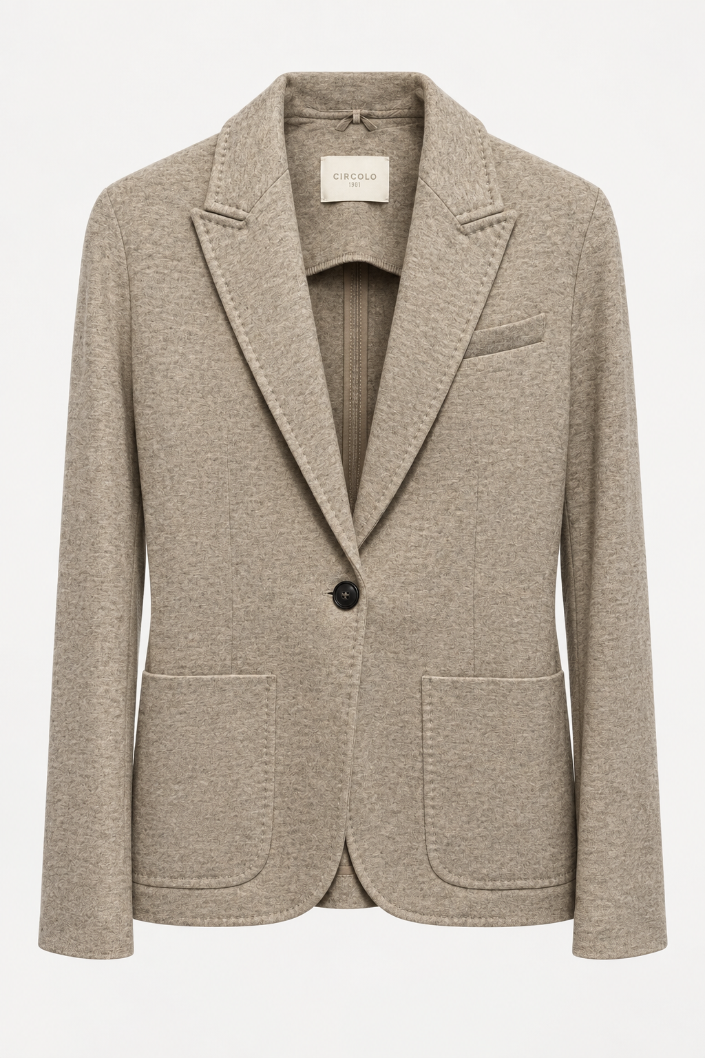 Veste Circolo 1901 fd4181 naturale mel retouchée