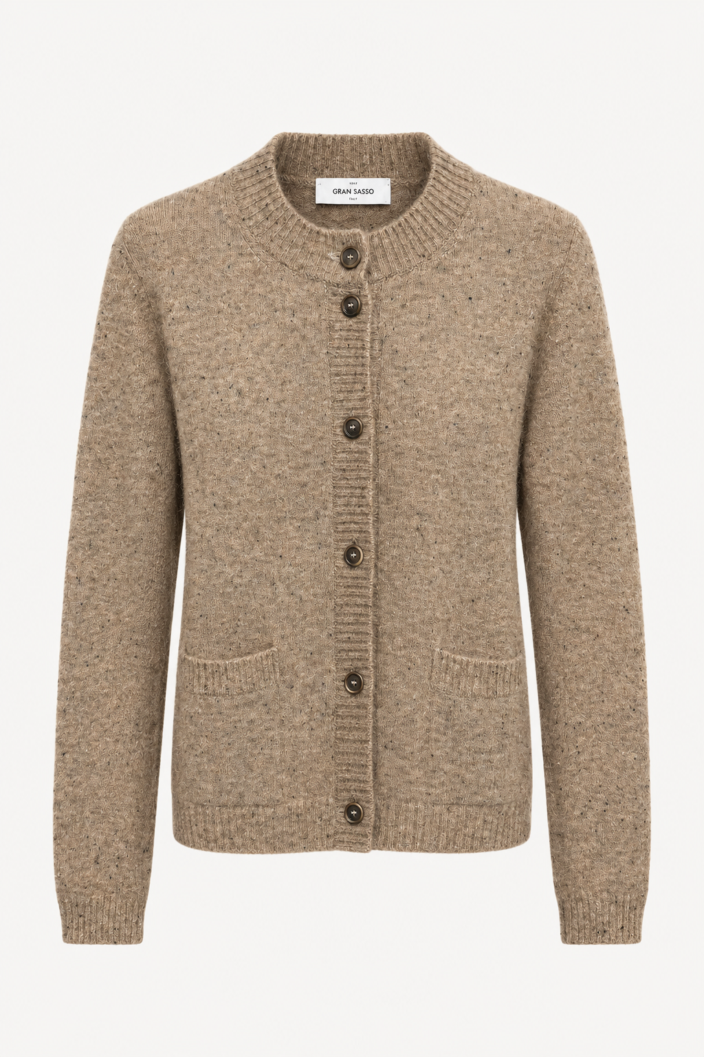 Veste Gran Sasso col coréen 23262 beige retouchée