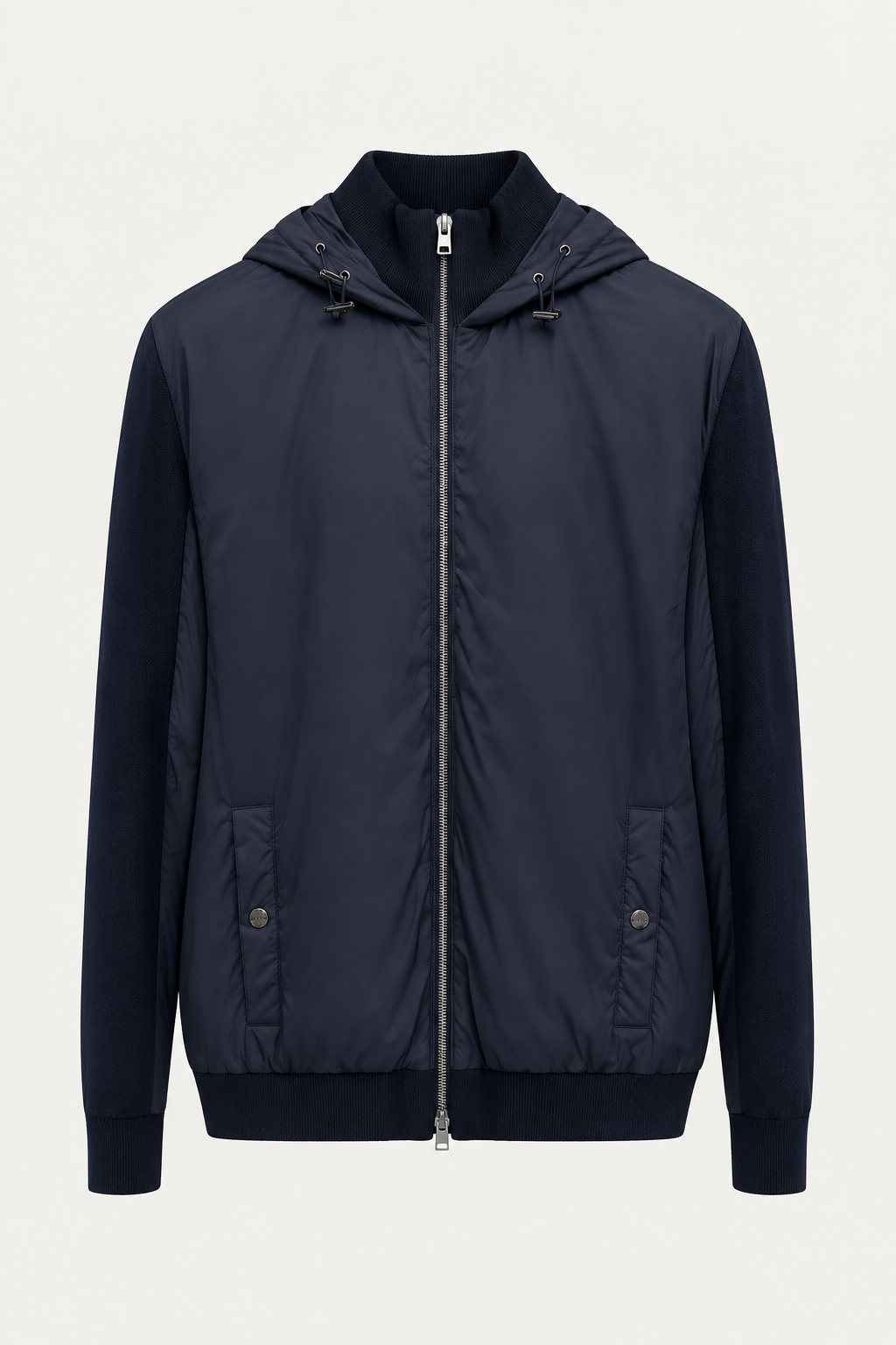 Veste Herno bleu marine retouchée