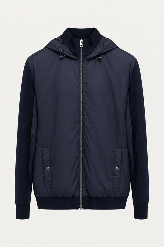 Veste Herno bleu marine retouchée